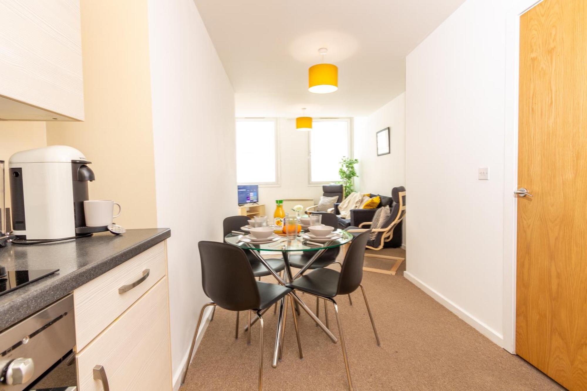 Comfy Chic 2Bed Apartment In Sheffield City Centre Buitenkant foto