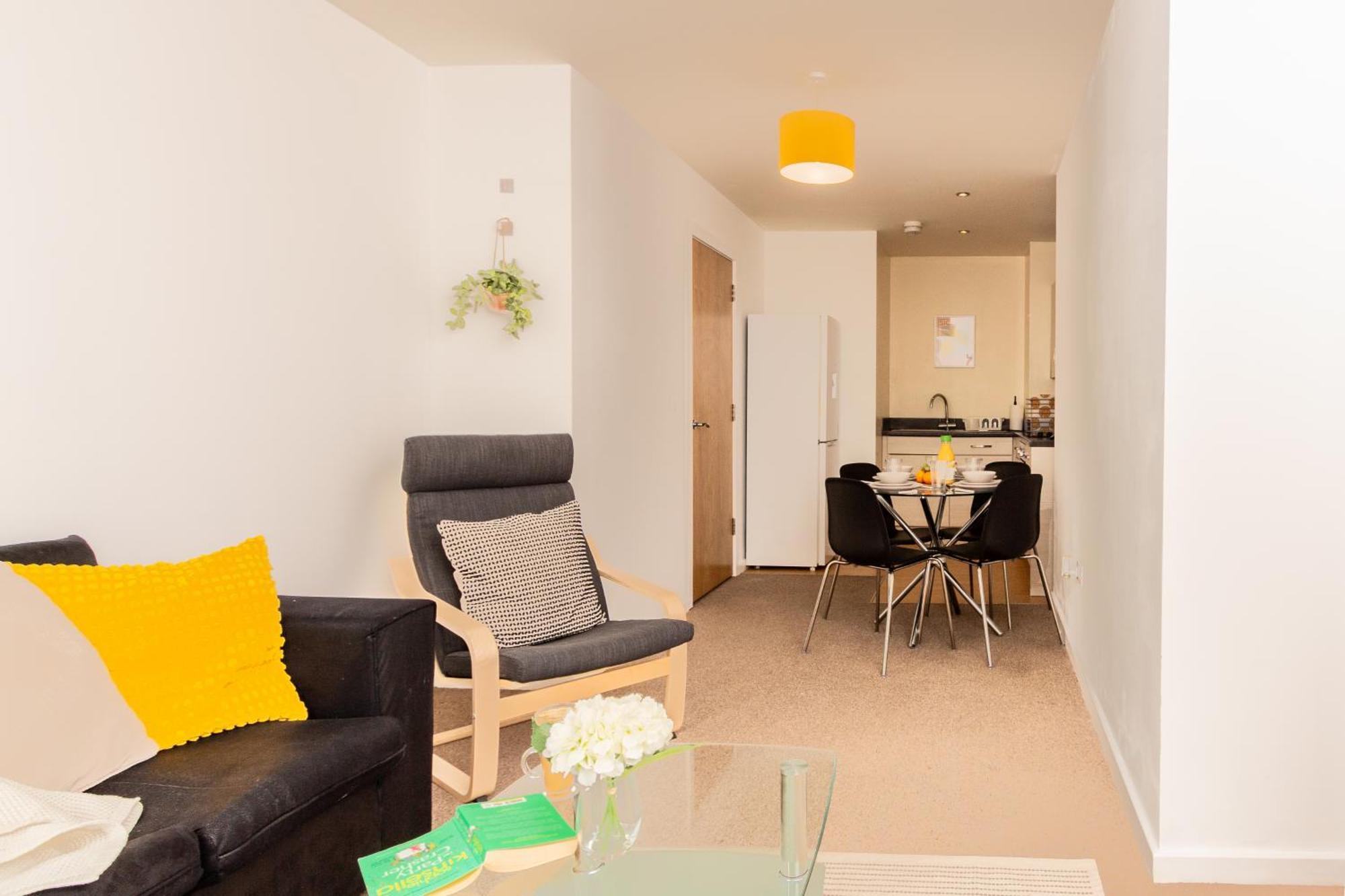Comfy Chic 2Bed Apartment In Sheffield City Centre Buitenkant foto