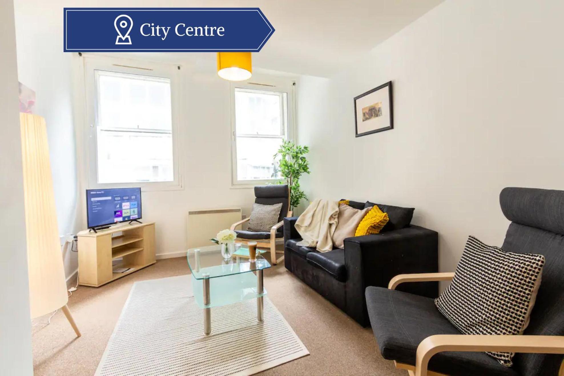 Comfy Chic 2Bed Apartment In Sheffield City Centre Buitenkant foto